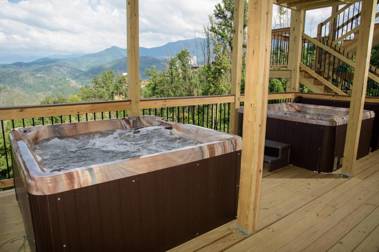 Mansion In The Sky Cabin Gatlinburg Exterior foto