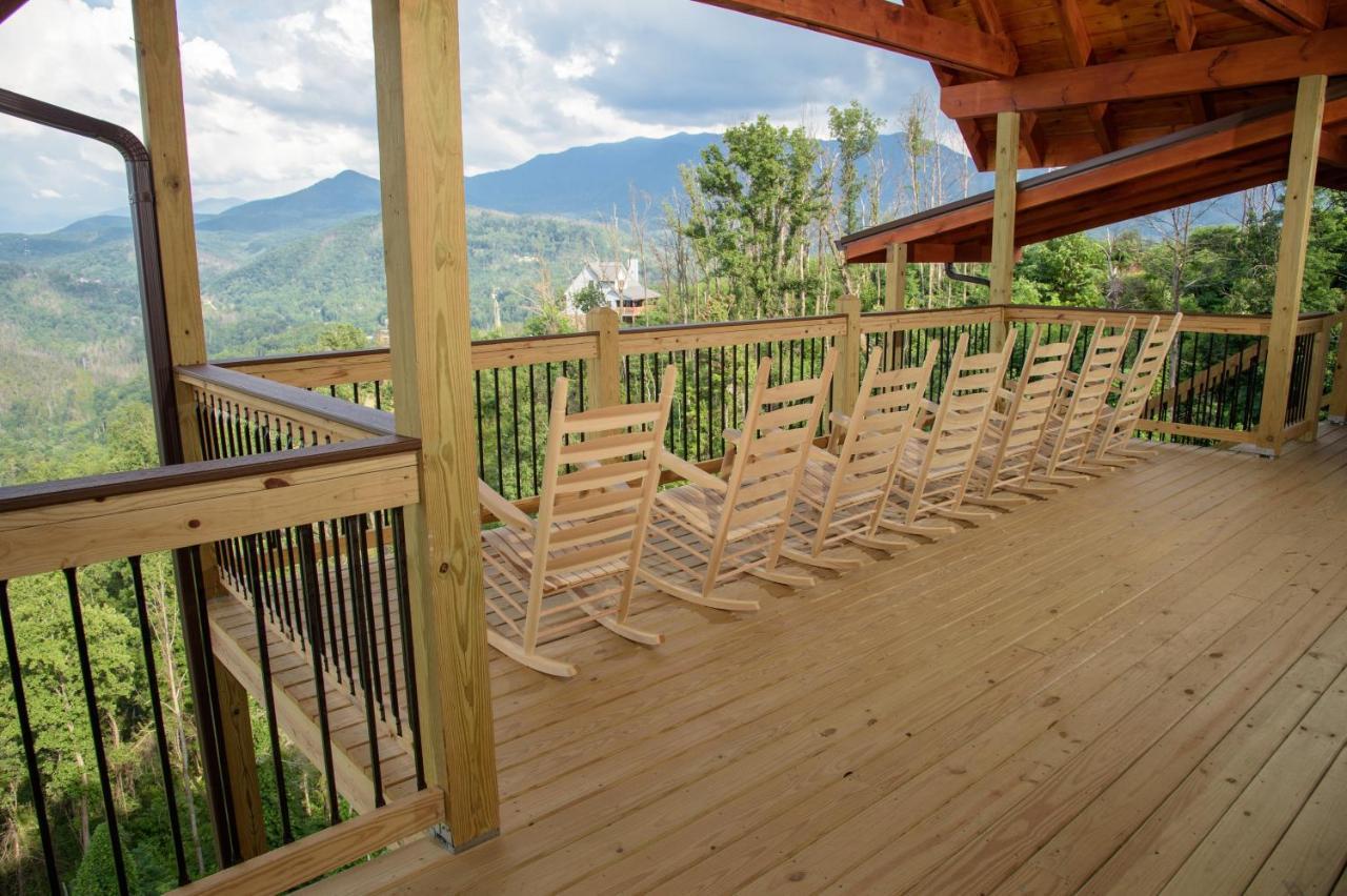 Mansion In The Sky Cabin Gatlinburg Exterior foto