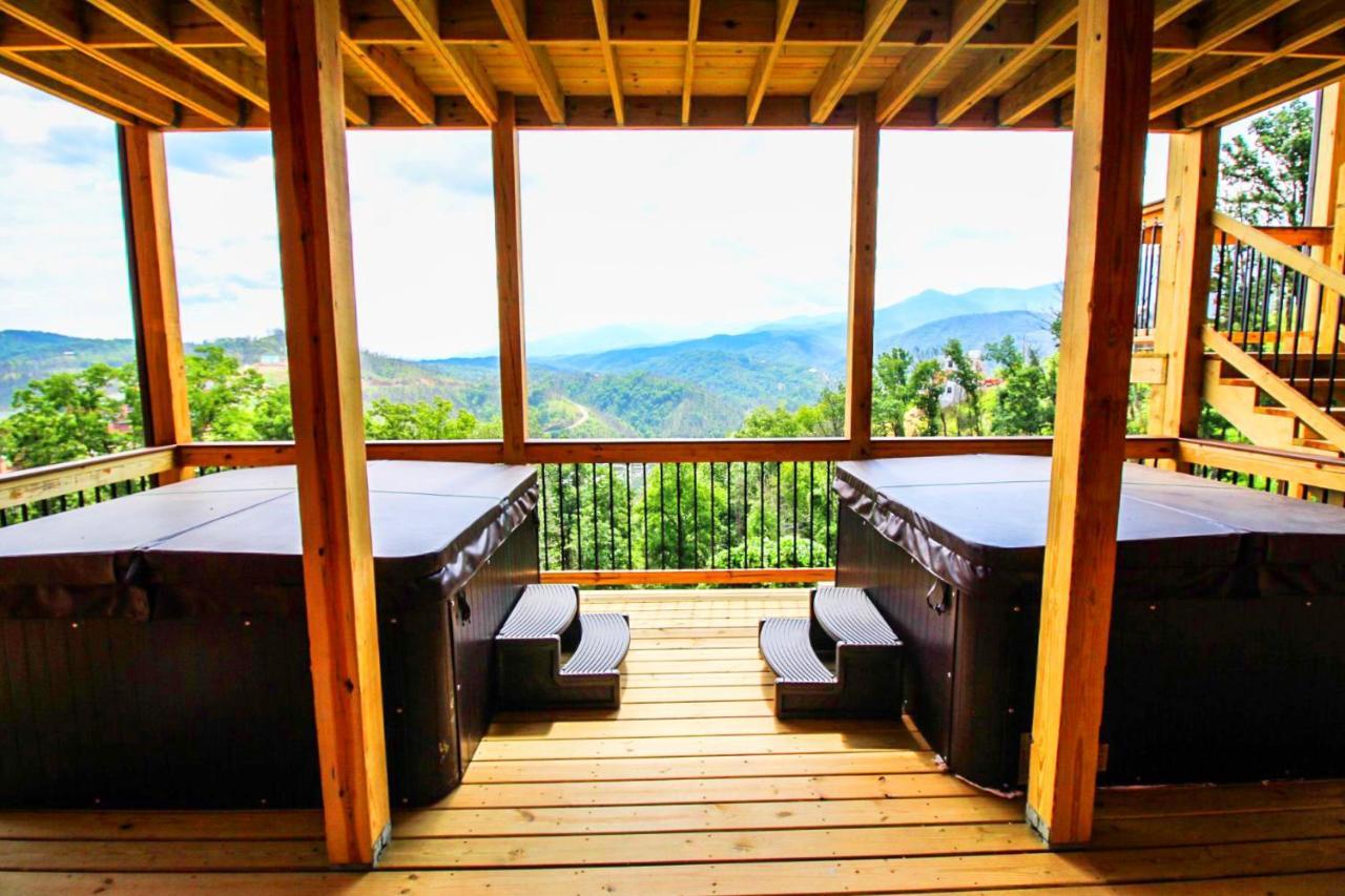 Mansion In The Sky Cabin Gatlinburg Exterior foto