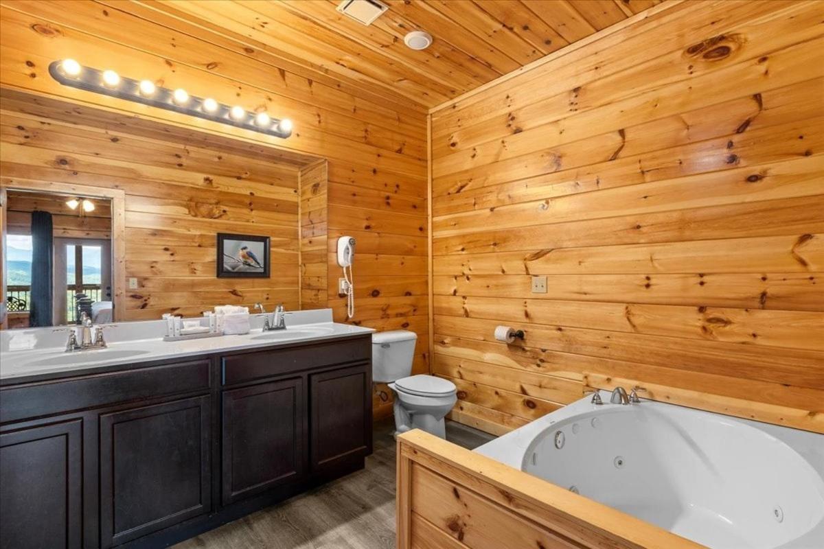 Mansion In The Sky Cabin Gatlinburg Exterior foto