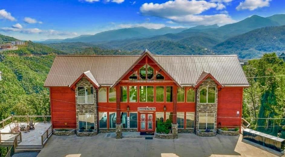 Mansion In The Sky Cabin Gatlinburg Exterior foto
