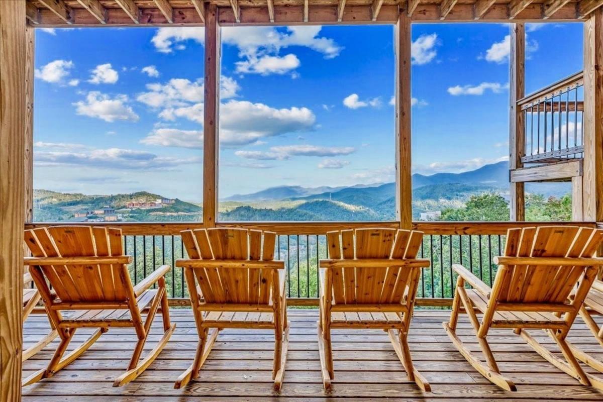 Mansion In The Sky Cabin Gatlinburg Exterior foto