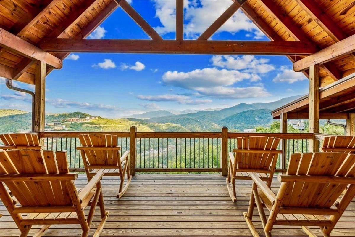 Mansion In The Sky Cabin Gatlinburg Exterior foto