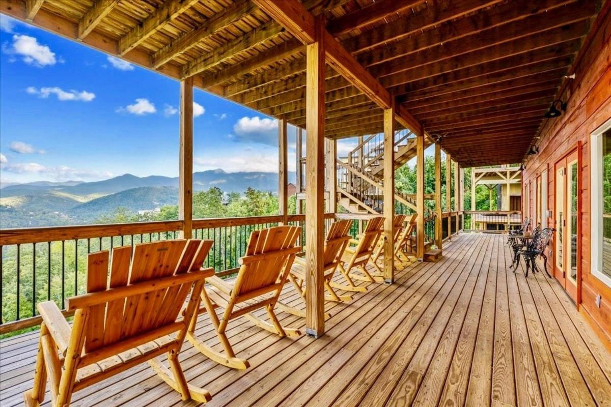 Mansion In The Sky Cabin Gatlinburg Exterior foto
