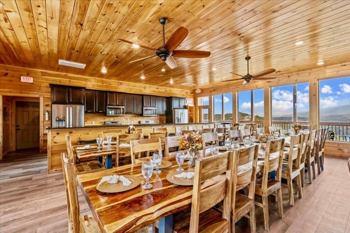 Mansion In The Sky Cabin Gatlinburg Exterior foto